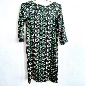 DVF Diane Von Furstenberg Retro Sheena Shift Dress